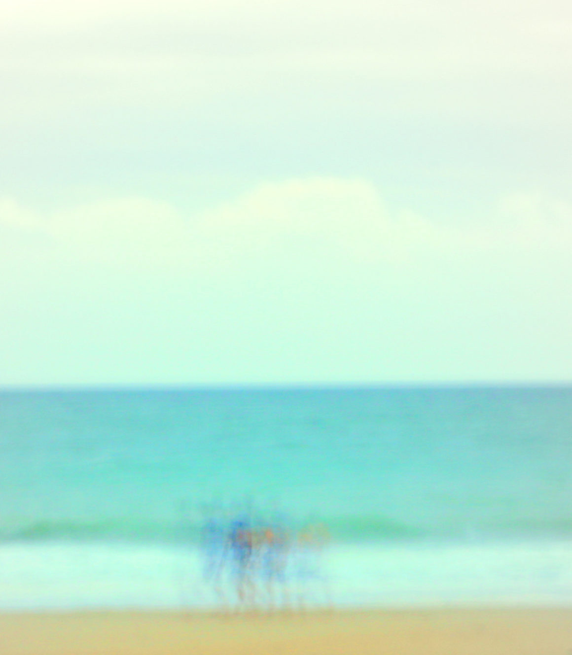 Les ombres sur la plage